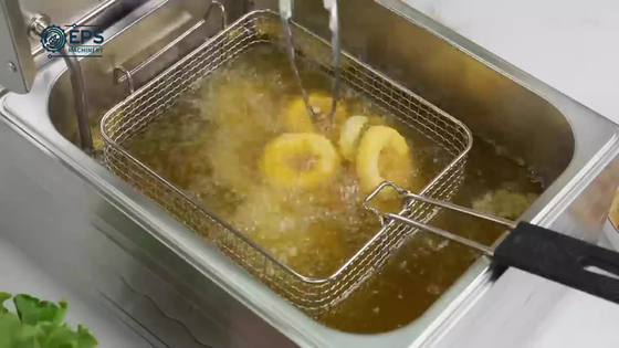 20 kg pakket brutogewicht Compacte commerciële deep fry-machine voor consistente resultaten