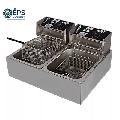 3L Fryer met oliefiltratiesysteem en knopcontrolemod Cleaner Frying
