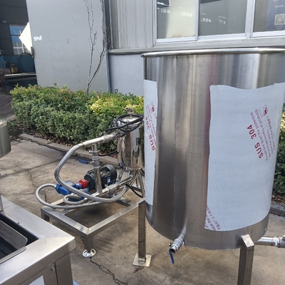 Roestvrij staal grote automatische gas frituremachine voor deeg kip vlees ui aardappel