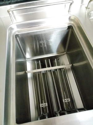 405X241X204mm commerciële grill- en fritmachine voor snelle kookoplossingen