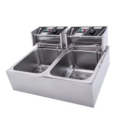 Pakketgrootte 52,00cm * 30,50cm * 29,50cm Commerciële fritur met oliefiltratiesysteem