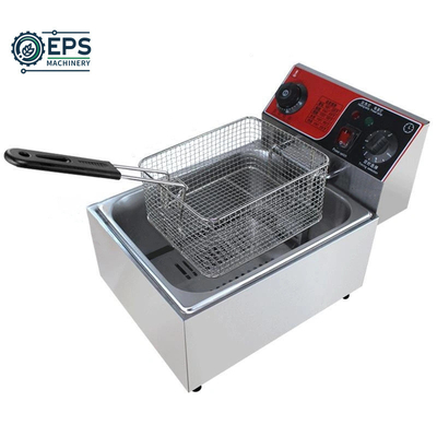 Volume Snack Productie Frying Machine met EPS 405X241X204mm Continuous Snack Fryer