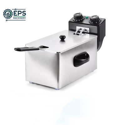Volume Snack Productie Frying Machine met EPS 405X241X204mm Continuous Snack Fryer