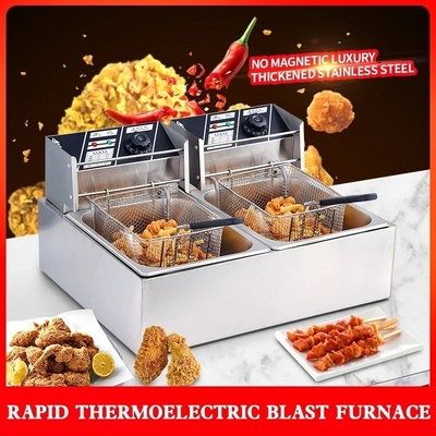 2L-6L automatische industriële frituurmachine voor een consistente frituurprestatie