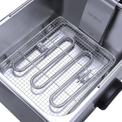 20 kg Pakket Bruto Gewicht EPS roestvrijstalen frituurmachine voor commerciële keuken