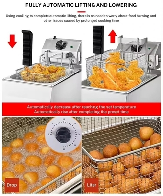 Capaciteit Kfc Chicken Fryer Control Mod Button Package Grootte 52,00cm * 30,50cm * 29,50cm