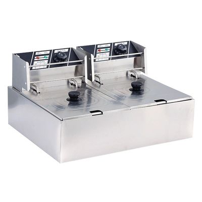 Buttons Control Mod Snack Frying Machine voor chips Noten en snacks 20 kg brutogewicht