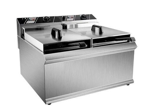 Commerciële knopcontrole deep fry-machine voor restaurants en food courts 2L 2.5L 3L 5L 6L