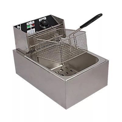 Buttons Control 2.5L roestvrijstalen fritmachine voor nauwkeurige temperatuurregeling
