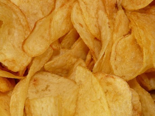 Pakket Bruto Gewicht 20 kg Consistente knapperige chips met aardappelchip-steker