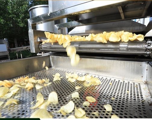 Productielijn voor frietjes en aardappelchips Volledig automatische multifunctionele machine