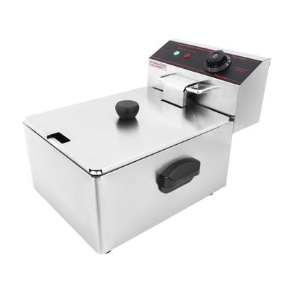 20 kg Pakket Bruto Gewicht Commerciële gas deep fryer voor snel en gelijkmatig koken Commerciële