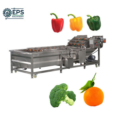 Aanpasbare industriële wasmachine voor groenten en fruit voor grootschalige verwerking