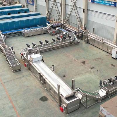 Potato Chips Machine met automatische rangschikking en thermische verwerking