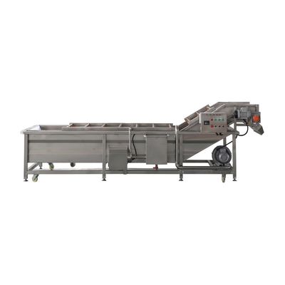 Na-verkoopservice Online-ondersteuning Industriële automatische fruitwas- en droogmachine
