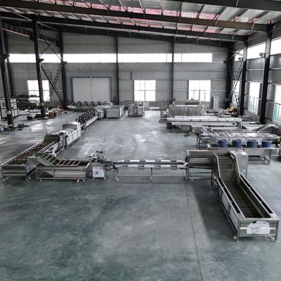 Na-verkoopservice Online-ondersteuning Industriële automatische fruitwas- en droogmachine
