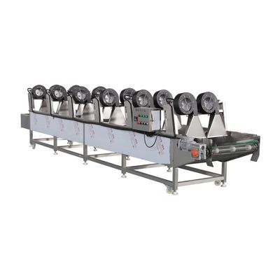 Elektrische droogmachine voor groenten en fruit van roestvrij staal met een capaciteit van 400 kg