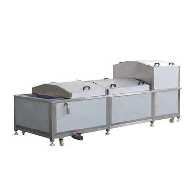Apparatuur voor het wassen van groenten- en fruitsalades met een capaciteit van 1500 kg/uur 110V-380V Spanning