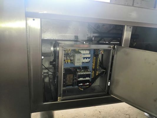 1480x800x980mm roestvrij staal bevroren vlees Dicer Cuber voor thermische verwerking proces