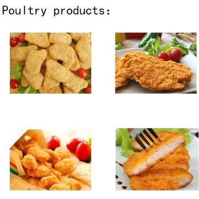 Automatische Grade Automatische Innovatieve Chicken Nuggets Maker Machine met Meat Grinder