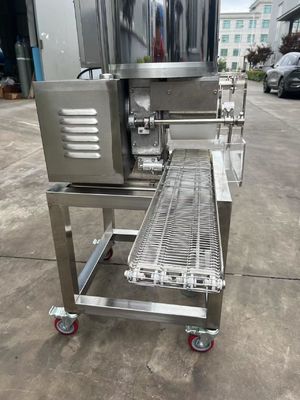 Automatische Fast Food Burger Patty Forming Machine met FM100/350/400/600 vleesmaler