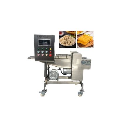 380V automatische Tempura-domping-batteringcoatingmachine voor vlees, vis en groenten