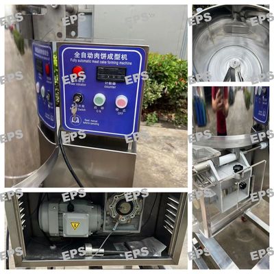 Burger Patty Cuber Perforator Beef Burger Tender Machine Aangedreven door 380V vleesmaler