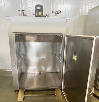 Hoofdmotor Grootte mm 1700*1150*1870 Rookhuis Worst Vlees Kip Eend Spanning 110-380V