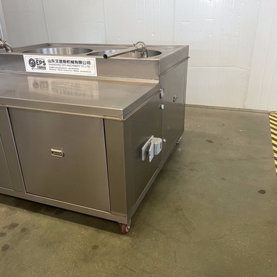 Elektrische sausgevulmachine met knopcontrole voor consistente productie van worst