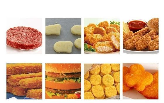 Chicken Cutlet and Nuggets Thermal Processing Batter Applicator voor de volumeproductie