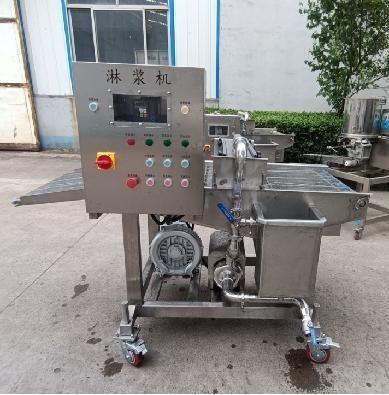 Proces Thermische verwerking 100 kg/g Battering Machine voor het maken van Burger Patty
