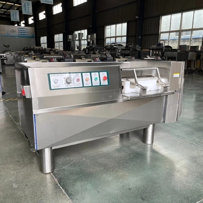 Bevroren vlees vis rundvlees kubus Dicer Machine Kip hakmachine 500kg dobbelstenen maat 14