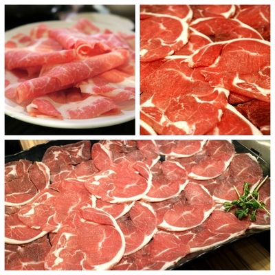 Snijmachine voor het snijden van vlees van roestvrij staal voor het automatisch snijden van bevroren spek