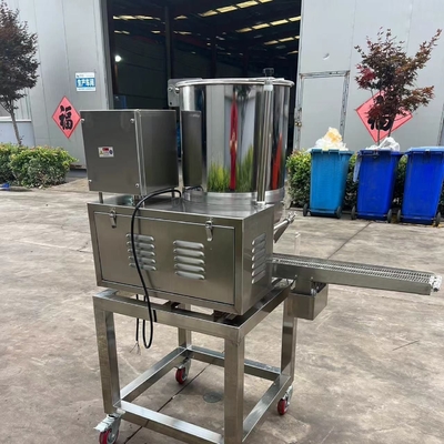 Op maat gemaakte Mini Burger Making Processing Line en vleesmaler voor optimale efficiëntie