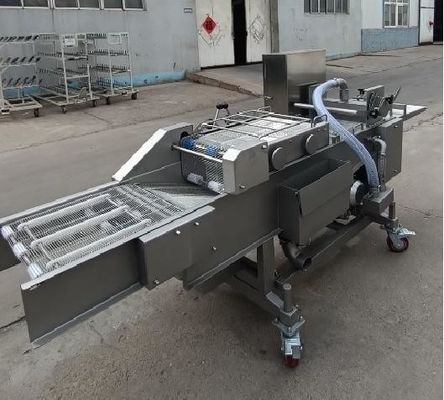 Warmteverwerking Op maat gemaakte vleesballen zetmeel uien ringen Batter coating machine