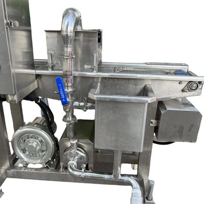 Automatische vleesmaler voor vleesballen met een coating