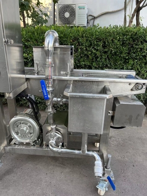 380V Crispy Toast Bread Chocolate Coating Machine met eenzijdige en dubbelzijdige regenbui