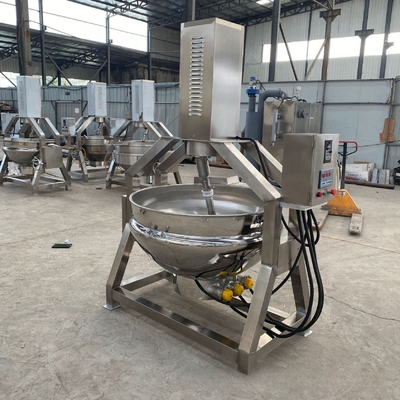 1200*900*900 Timing Device Electrical Induction Planetary Cooking Pot Mixer voor karamelsaus