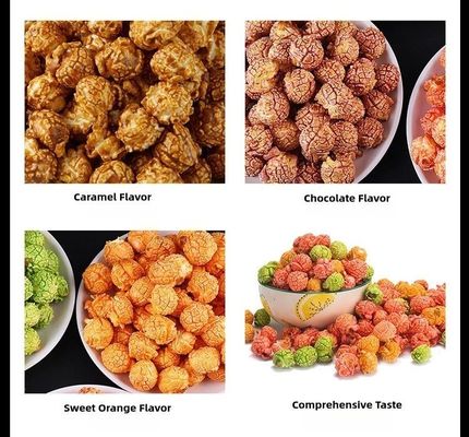 Industriële roestvrijstalen elektromagnetische roerpot kookmixer voor popcorn
