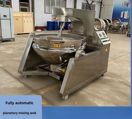 1200*900*900 Kookpot voor voedselkwaliteit Jacket met timing-apparaat en agitator Mixer voor vlees