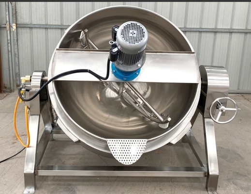 200L commerciële fruitjam elektrische kookpot met aangepaste spanning en roer