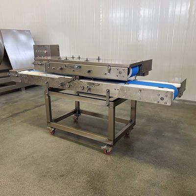 Gepersonaliseerde 1480x800x980mm Kippenborst en Jerky Meat Cube Cutting Machine Vlees slicer
