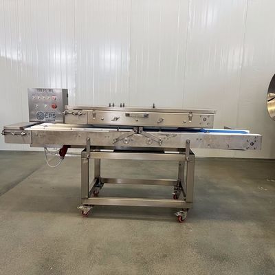 Gepersonaliseerde 1480x800x980mm Kippenborst en Jerky Meat Cube Cutting Machine Vlees slicer