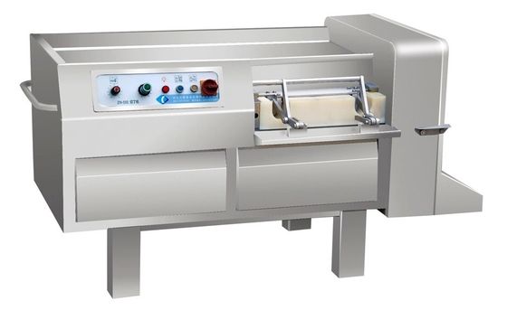 Vlees snijmachine met volledig automatisch vlees snoeien en roestvrijstalen messen