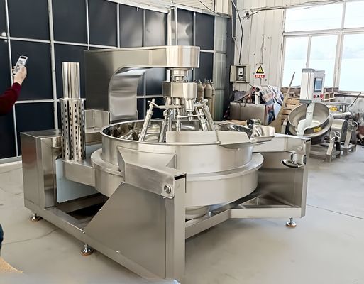 380V Spanning Planetary Steam Cooking Mixer Machine voor grote capaciteit Turkish Delight