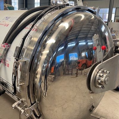 Automatische retortzak met hoge temperatuur sterilisator voor voedselverpakking en -behoud