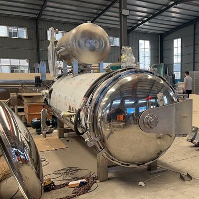 Automatische retortzak met hoge temperatuur sterilisator voor voedselverpakking en -behoud