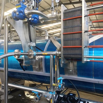 Automatische retortzak met hoge temperatuur sterilisator voor voedselverpakking en -behoud