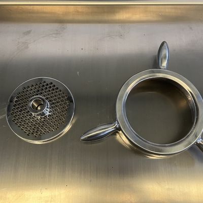 Buttons Control Mod Industrial PLC Big Mince Meat Making Machine voor bevroren vlees