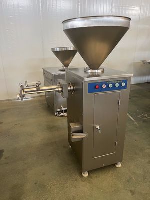 60L High Speed Automatic Double Twin Shaft Meat Paddle Mixer voor Burger Patty Wurst